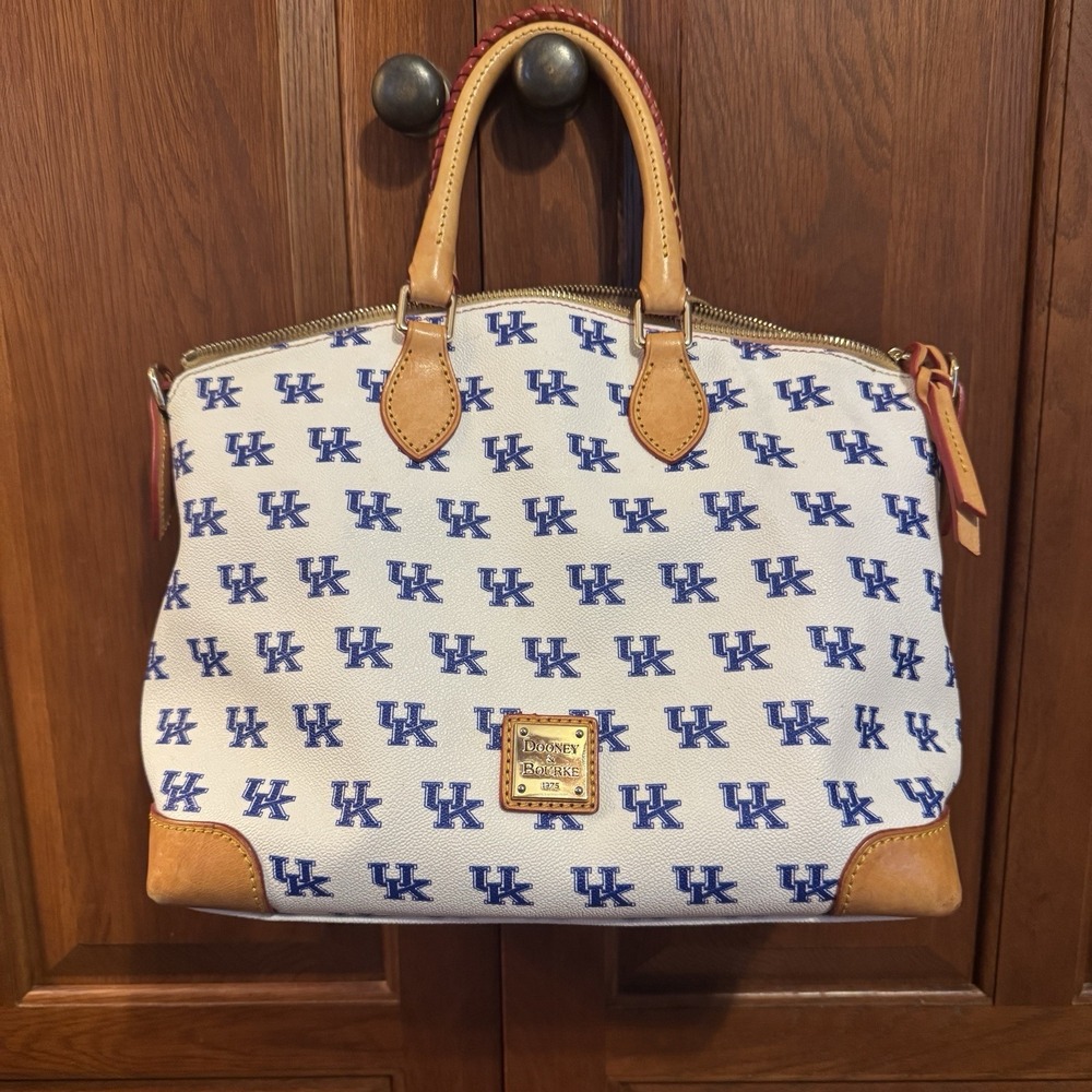 Dooney & Bourke University Kentucky Wildcats Satchel Purse Bag